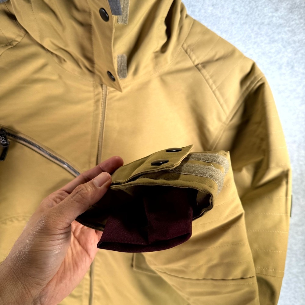 Ride Snowboards Cherry Snow Jacket Womens Medium Moss Oxford Insulated Hooded - Picture 6 of 12